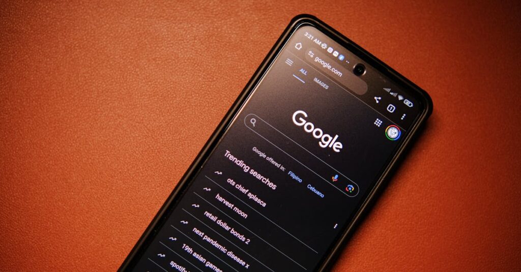 Googleキーワードプランナーで検索語を入力し候補一覧が表示されている操作画面のイメージ