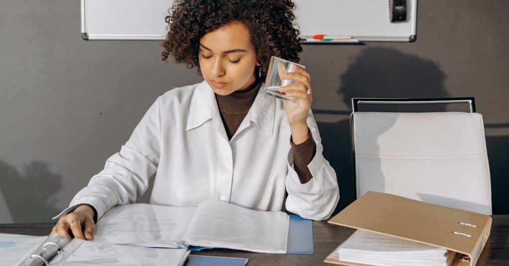 AIを使ってブログのネタ出しと執筆を習慣化する計画表のホワイトボード風イラスト。