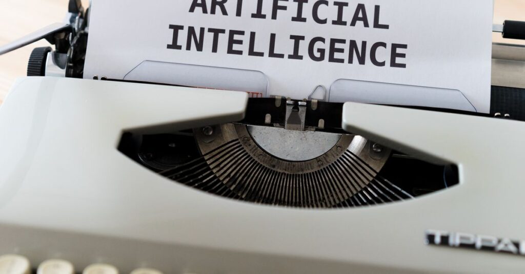 AIを使ってブログを書く初心者のリアルな実体験をイメージしたイラスト