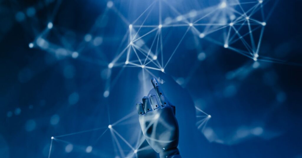 AIが生成したブログ記事の著作権について法的に考えるイメージ